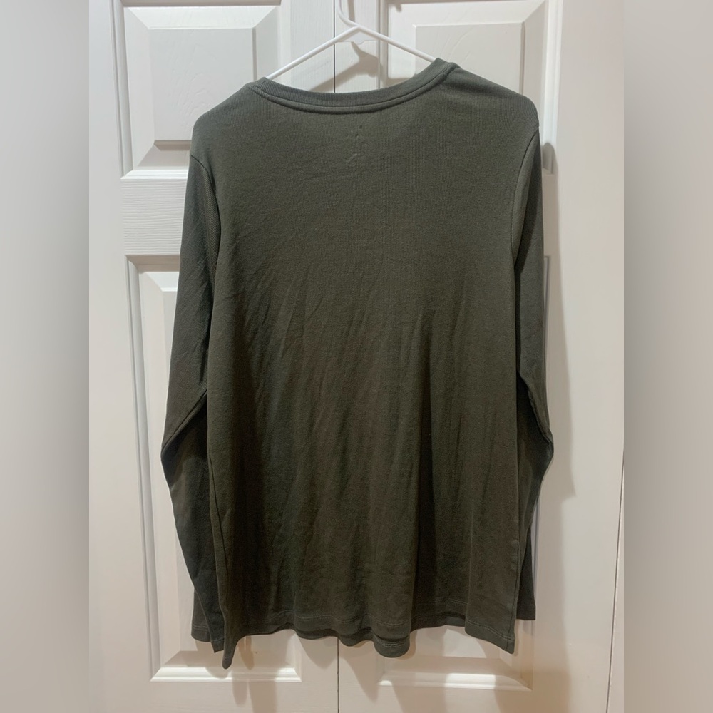 NWT A new day long sleeve ribbed shirt size XXL - Picture 2 of 6